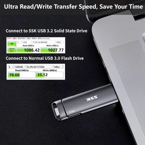 Miniatura 3 de SSK Paquete SSD portátil