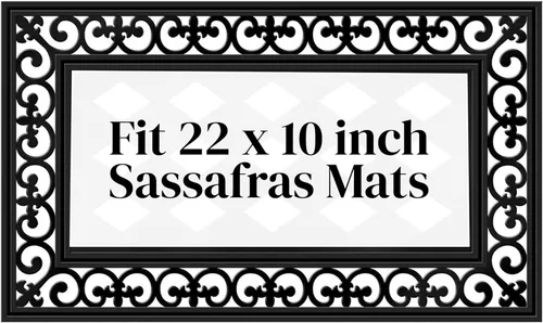 Miniatura 5 de Evergreen Flag Sassafras Bandeja para Alfombrilla de Puerta, Alfombrilla Todo Clima Resistente a la Intemperie para Entrada Interior y Exterior