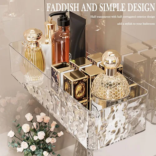 Miniatura 3 de Lae Nuvole Organizador de Caddy de Baño Montado en la Pared, Estante de Ducha Adhesivo para Caddy de Ducha Interior, Organizadores de Baño