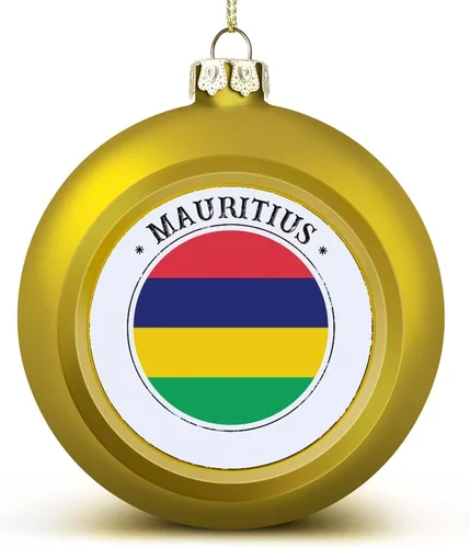 Miniatura 22 de Adorno de bola de Navidad de Marruecos, bandera de Marruecos, bandera de las naciones, adornos colgantes, recuerdo, regalo para árbol de Navidad