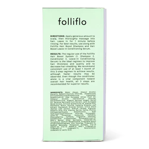 Miniatura 4 de Folliflo Acondicionador para el cabello, fórmula hidratante sin peso, 8 onzas Cuenta con aceite de argán y biotina para ofrecer hidratación sin