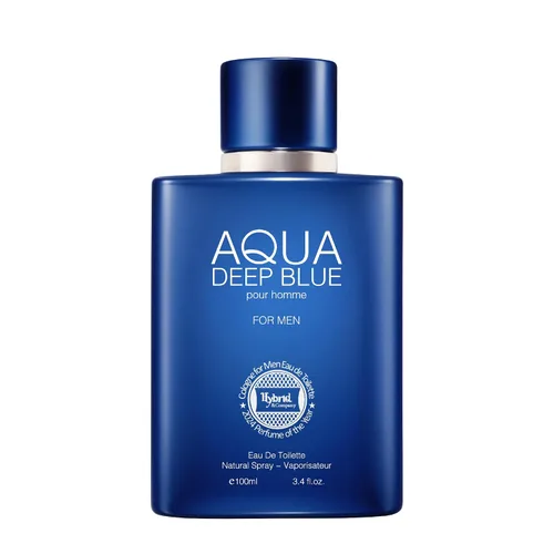 Miniatura 3 de Hybrid & Company Aqua Deep Blue Pour Homme para hombres Eau De Parfum vaporisateur Natural Spray 3.4 Fl Oz