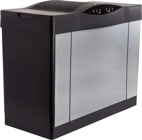 Miniatura 4 de AIRCARE Humidificador evaporativo digital estilo consola para toda la casa (plata)