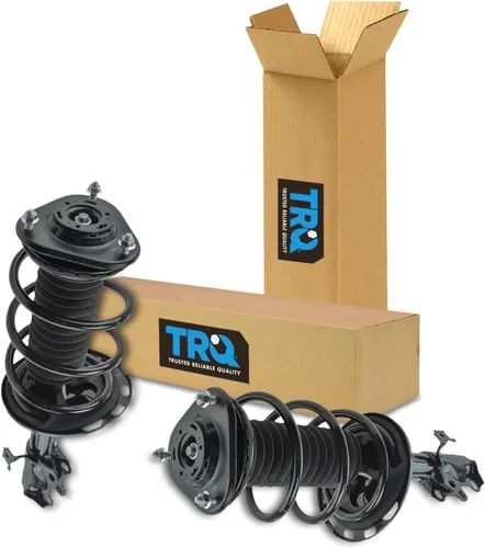 Miniatura 278 de TRQ Conjunto de Amortiguador y Resorte Delantero Cargado con Resorte Helicoidal Pre-ensamblado Compatible con Jeep Cherokee Limited AWD 14-22 Sin