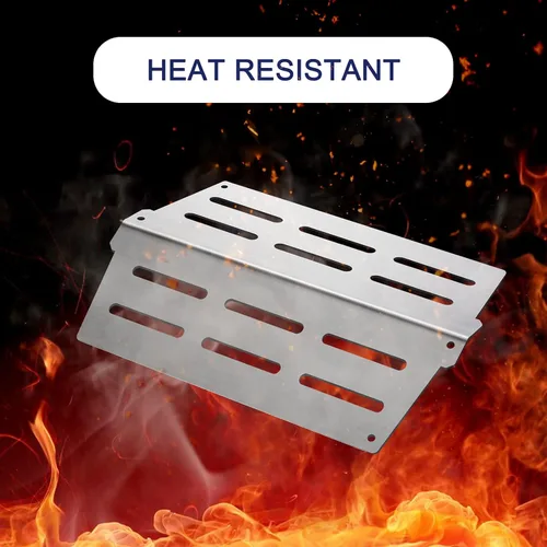 Miniatura 6 de Genesis 300 Grill Parts 7620 Barras aromatizantes para Weber Genesis E310 E320 E330 S310 EP330 con 3 piezas quemador 65505 deflectores de calor