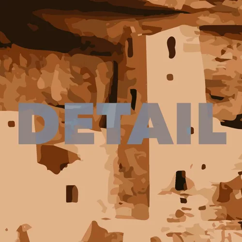 Miniatura 3 de Mesa Verde National Park - Póster de viaje de estilo vintage, 8 x 10, 12 x 18, 18 x 24 pulgadas, 24 x 36 pulgadas, 4 x 6 pulgadas, impresión