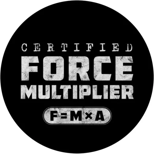 Miniatura 3 de Multiplicador de fuerza certificado Victory Tactics ciencia militar PopSockets estándar PopGrip