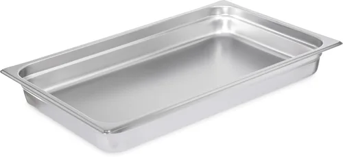 Miniatura 21 de Carlisle FoodService Products DuraPan - Recipiente de acero inoxidable de tamaño completo para almacenar y servir alimentos en cocina comercial, 3.6