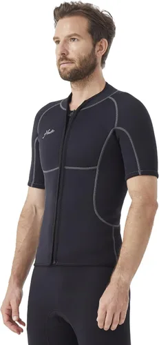 Miniatura 8 de Hevto - Traje de neopreno para hombre, 3/2 mm, chaqueta para surf, natación, cremallera frontal, para deportes acuáticos