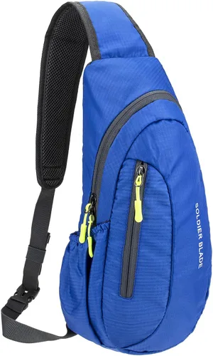 Miniatura 10 de Mochila cruzada para hombres y mujeres, mochila para el pecho, bolsa de hombro, gimnasio, ciclismo, viajes, deportes al aire libre