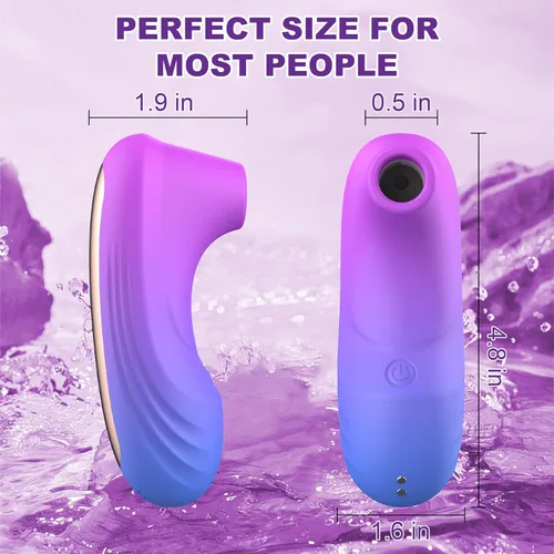 Miniatura 5 de Vibrador Chupador de Rosa Juguetes Sexuales para Adultos, Vibrador Clitoral Placer Sexual para Mujeres con 10 Modos de Vibración, Chupador