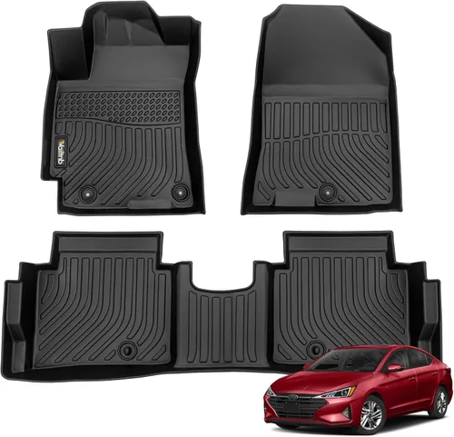Miniatura 72 de Tapetes de piso para todo clima y forro de carga con respaldo para Chevrolet Suburban de 7 asientos 2021-2025 / GMC Yukon XL de 7 asientos