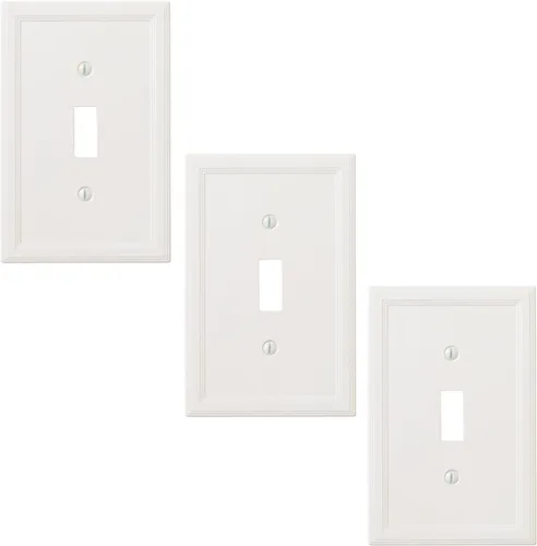 Miniatura 13 de Cubierta aislante para interruptor de luz, cubierta decorativa para enchufe, placa de pared. Blanco