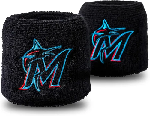 Miniatura 11 de Franklin Sports MLB - Pulseras de béisbol con licencia del equipo, pulseras de sudor con logotipo del equipo de la MLB, ideales para disfraces