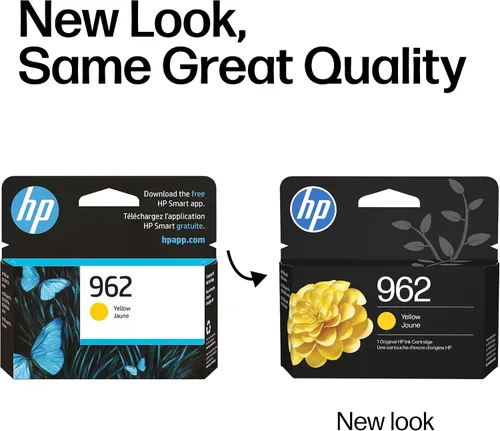 Miniatura 3 de HP Cartucho de tinta amarillo 962 Funciona con OfficeJet 9010, Pro 9010, 9020 Elegible para tinta instantánea 3HZ98AN
