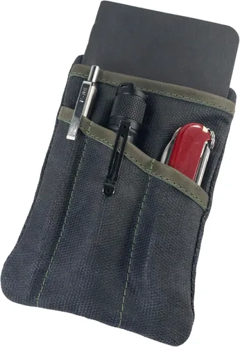 Miniatura 9 de Hide & Drink, Estuche de bolsillo multiherramientas, Bolsa compacta multiusos con cremallera para artículos de diario (EDC), Mini estuche de Fatiga