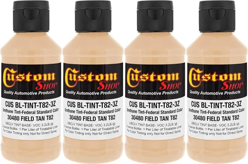 Miniatura 28 de Revestimiento personalizado de 300 ml (color negro metálico) de Urethane Tint concentrado para tintar camión cama revestimiento – Proporcionado