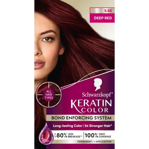 Miniatura 10 de Schwarzkopf con queratina color para el cabello Ruby Noir