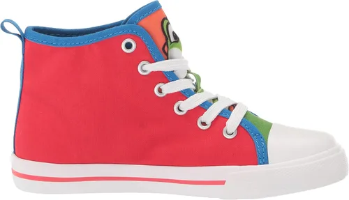 Miniatura 6 de SUPER MARIO Brothers Mario Luigi Nintendo - Zapatos deportivos de caña alta y con cordones para niños pequeños talla 7 a 12