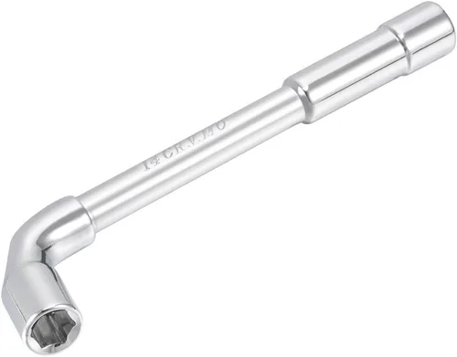Miniatura 7 de uxcell Llave hexagonal en forma de L métrica de 0.315 in cromada, Cr-V