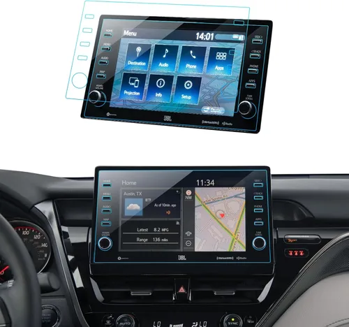 Miniatura 28 de Protector de Pantalla de Coche para 2015 2016 2017 2018 2019 Cadillac CTS Accesorios Navegación Pantalla Táctil Protector de Película de Vidrio