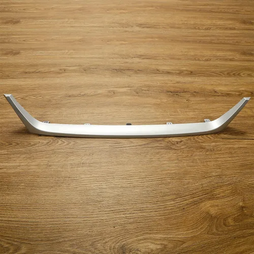 Miniatura 5 de HECASA Moldura de rejilla delantera compatible con Toyota Venza 2013-2016 de repuesto de moldura de parachoques pintada plateada para TO1044113