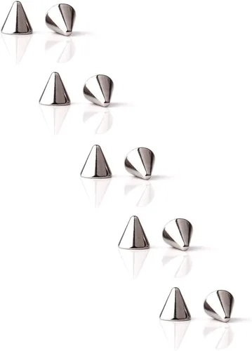 Miniatura 2 de Ruifan Piezas de repuesto para joyería de cono de 16 G 14 G, paquete de 10