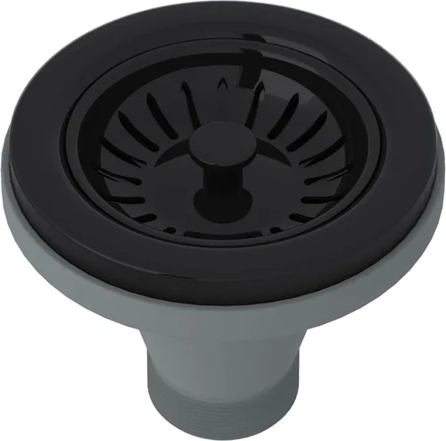 Miniatura 9 de ROHL 735PN Colador manual de cesta sin control remoto emergente Níquel pulido