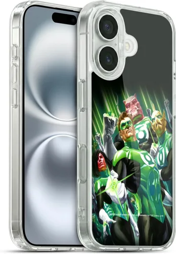 Miniatura 13 de Head Case Designs Funda de gel con licencia oficial de Green Lantern DC Comics Power Rings para cómics [protección de grado militar] compatible