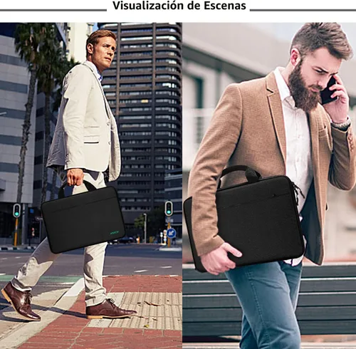 Miniatura 5 de Hseok Funda para laptop de 13 a 14 pulgadas, compatible con MacBook Pro de 14 pulgadas M4/M3/M2/M1, todos los modelos de Mac Air/Pro de 13.3 B04K01