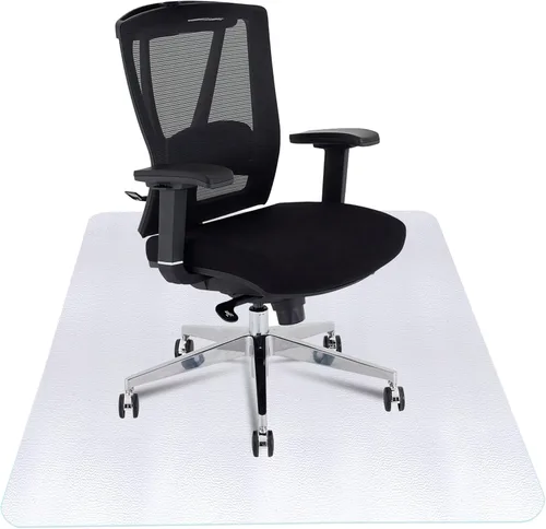 Miniatura 7 de SUPER DEAL Tapete de oficina mejorado de 46 x 60 pulgadas, tapete de oficina resistente para suelo de madera dura, 1 paquete