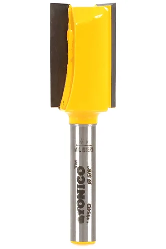 Miniatura 5 de YONICO Brocas de enrutador Broca recta 5/8 de pulgada de diámetro X 3/4 de pulgada de altura vástago de 1/4 de pulgada 14159q