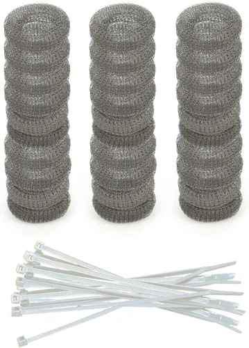 Miniatura 9 de Trampa de pelusa para lavadora, filtro de manguera de acero inoxidable, colector de drenaje de malla, removedor de pelusa para calcetines