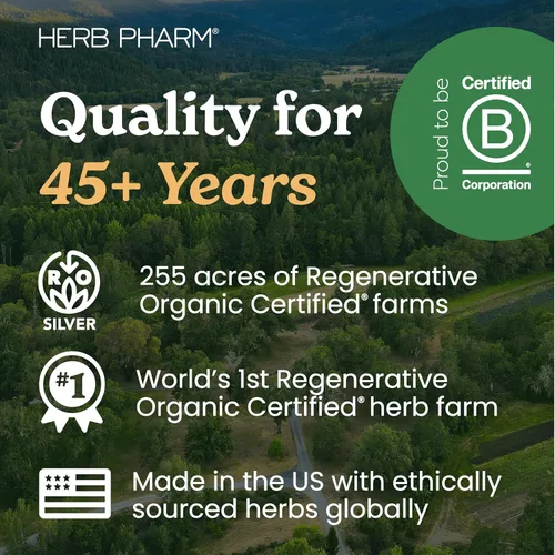 Miniatura 8 de Herb Pharm Cápsulas Triphala: USDA Organic Cleansing & Desintoxication Support & Digestive Health Support with Amla, Haritaki & Bibhitaki