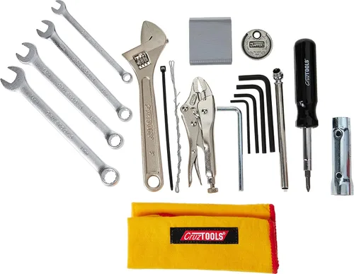 Miniatura 2 de CruzTOOLS EKM1 EconoKIT M1 Kit de herramientas para motocicleta métrica japonesa, ATV, UTV