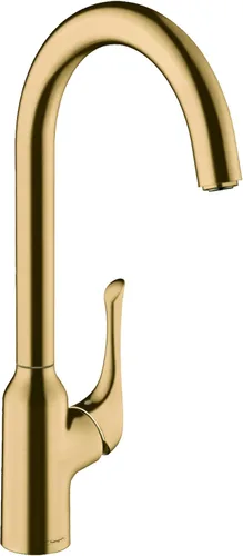 Miniatura 18 de hansgrohe Allegro N 71843001 - Grifo de cocina de arco alto cromado con rociador extraíble, grifo para fregadero de cocina, cromado