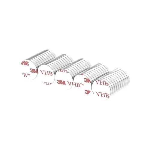 Miniatura 8 de N52-6x2mm Imanes de tierras raras-Paquete de 200, imanes pequeños y fuertes de neodimio redondos, mini imanes de neodimio para nevera en disco