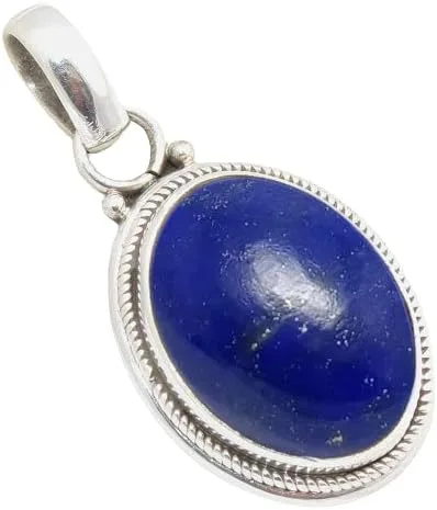 Miniatura 7 de Colgante de plata de ley 925 Joyería de plata hecha a mano para mujer, colgante de piedras preciosas naturales, regalo perfecto para ella