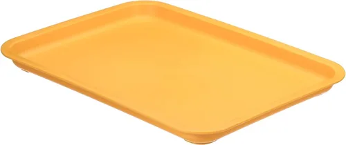 Miniatura 10 de PATIKIL Bandeja de comida rápida de 12 x 9, bandeja rectangular multiusos de plástico reutilizable para cafetería, restaurante, cocina en casa, Azul