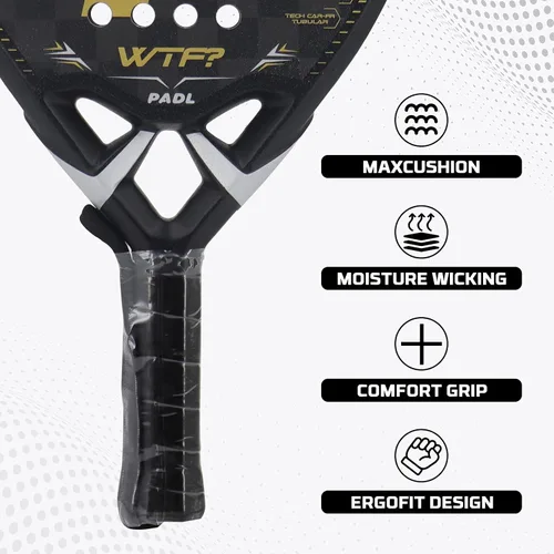 Miniatura 4 de Raquetas de Padel Palas de Padel Raqueta de Tenis Fibra de Carbono para Padel