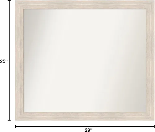 Miniatura 242 de Amanti Art Espejo personalizado, espejo estrecho de baño de oro blanco, espejo de pared o espejo de tocador de baño sobre el fregadero