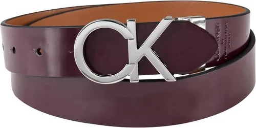 Miniatura 2 de Calvin Klein Women's Two-in-one Reversible Ck Monogram Plaque Buckle