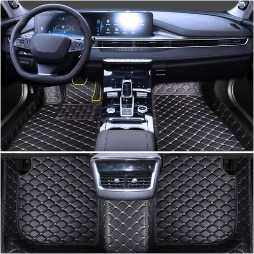 Miniatura 20 de Alfombrillas de coche personalizadas para todos los modelos A1A3A4A5A6A7A8Q3Q5Q7Q8S1S3S4S5S6S7S8SQ5 2000-2023 Año Alfombrillas de coche para todo