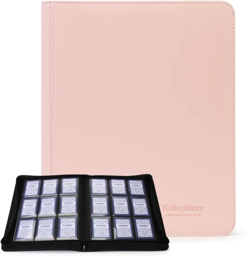 Miniatura 12 de Carpeta de tarjetas – Capacidad 720, tarjetero con cremallera para MTG, tarjetas deportivas y coleccionables – Almacenamiento sin ácidos, duradero
