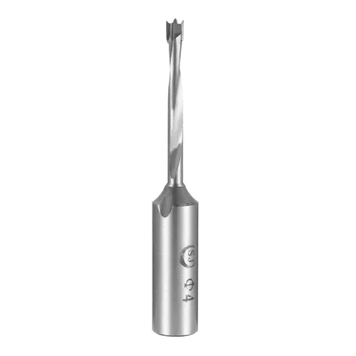 uxcell Brocas Brad Point para madera 0.157 in x 2.677 in de carburo de torneado derecho para carpintería herramienta de perforación de carpintería