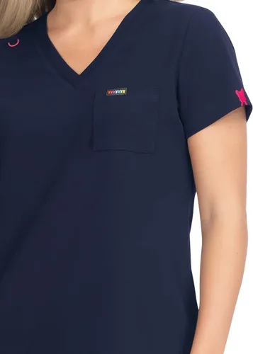 Miniatura 3 de KOI French Bull F102 - Camiseta de coco para mujer