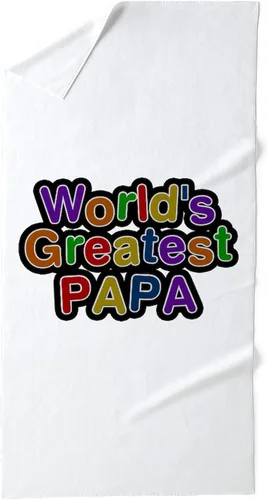 Miniatura 6 de CafePress My Favorite People Call Me Papa - Toalla de algodón absorbente de 30 x 60 pulgadas, suave para playa y piscina