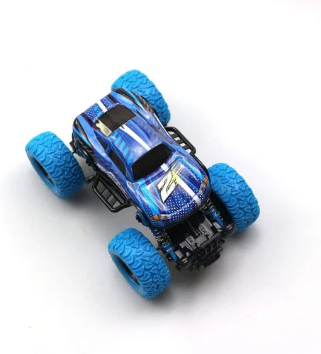 Miniatura 5 de Coches de tracción para niños, camiones de juguete para niños, auto de juguete de aleación, juguete educativo, Monster Trucks de inercia, juguete
