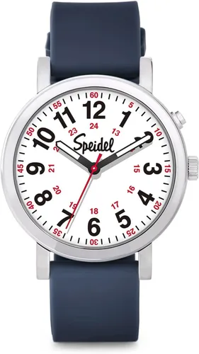 Miniatura 7 de Speidel Glow Scrub Watch™,Electroluminescent Dial,Nurses,Doctors,Students 3ATM, Engraveable Azul real