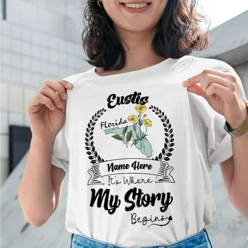 Miniatura 3 de Dinoz Camiseta It's Florida City Where My Story Begins